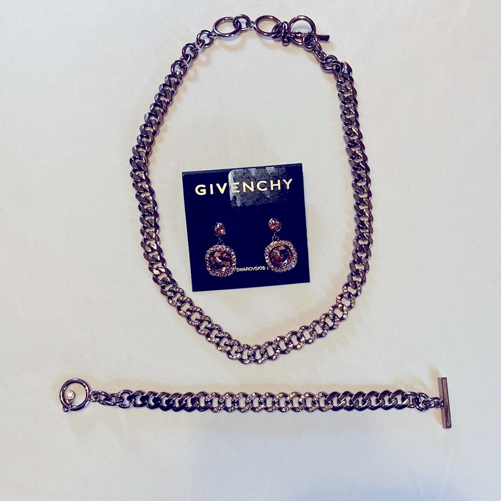 Givenchy bronze jewelry set